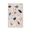 Tappeto color crema lavabile 160x230 cm Cracked Terrazzo – Mila Home