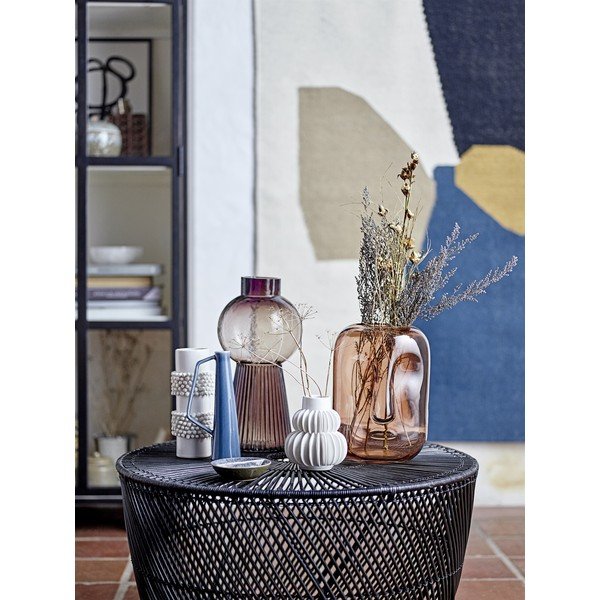 Vaso in vetro marrone Face - Bloomingville-image-1