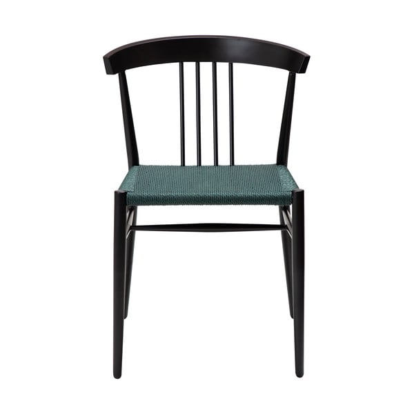 Sedia da pranzo nero-turchese Sava - DAN-FORM Denmark-image-2