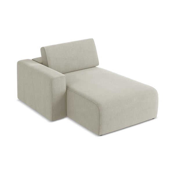 Parte divano componibile beige (con penisola a sinistra) Kalea – Makamii-image-3