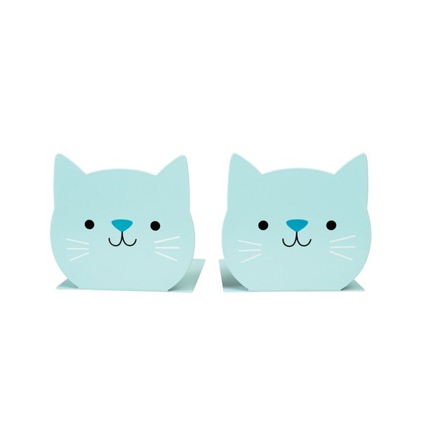 Sada 2 zarážek do knihovny Rex London Cookie the Cat