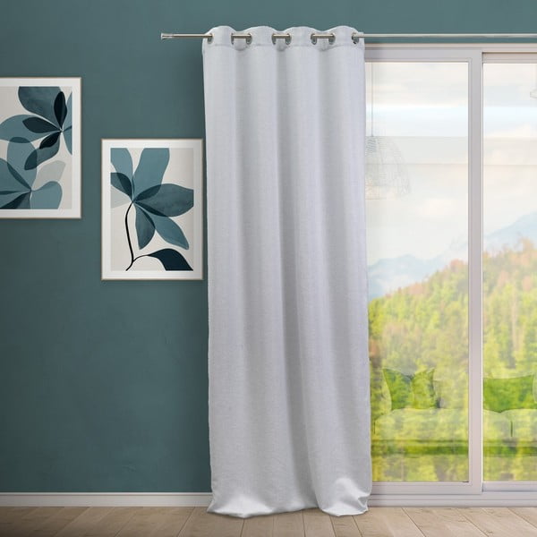 Tenda grigio chiaro 140x260 cm Luz – Casa Selección-image-1