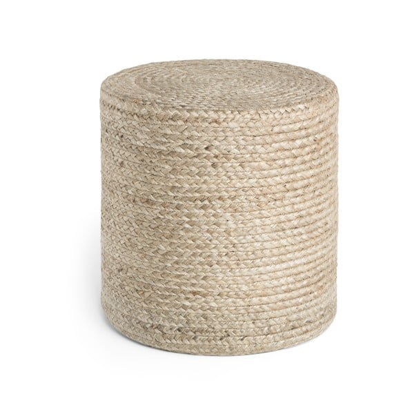 Poggiapiedi greige Jutta Greige – Hanse Home