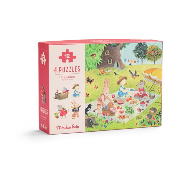 Puzzle La Grande Familie - Moulin Roty-image-4