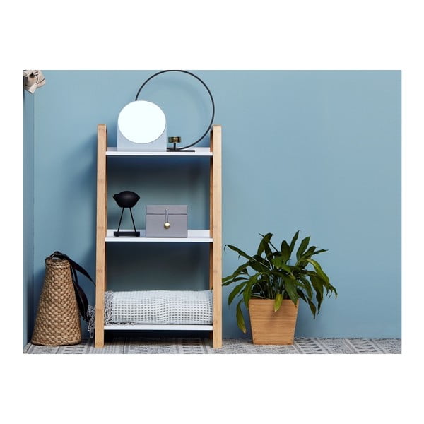 Mensola da bagno in bambù con 3 ripiani Finja - Wenko-image-3