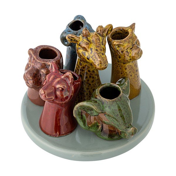 Vaso in gres (altezza totale 10,5 cm) Piero – Bloomingville-image-3