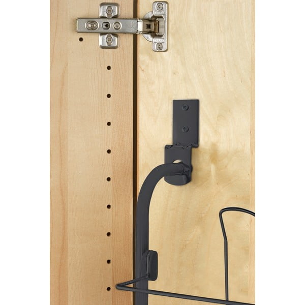 Scarpiera in metallo nero - Wenko-image-1