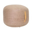 Pouf Zerio marrone chiaro, ø 50 cm Mochi - Hübsch