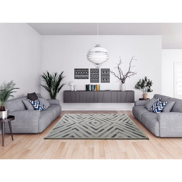 Tappeto grigio , 80 x 150 cm Dream Geo - Universal-image-1