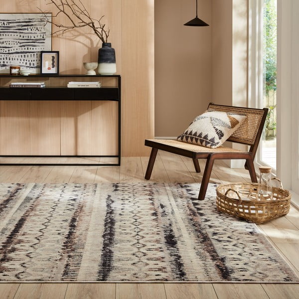 Tappeto beige 200x290 cm Marly - Flair Rugs-image-1