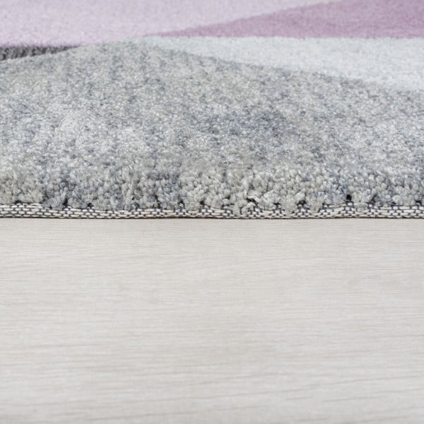 Tappeto viola/grigio 120x170 cm Icon - Flair Rugs-image-3