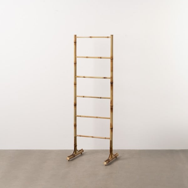 Stand appendiabiti di colore naturale in bambù 50x150x40 cm Manali – Ixia-image-1