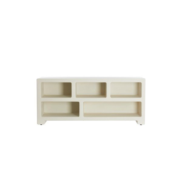Scaffale color crema 140x60x35 cm Nahua – Light & Living-image-2