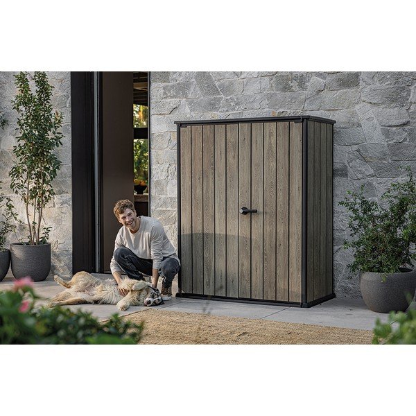 Mobile da giardino in plastica marrone - Keter-image-4