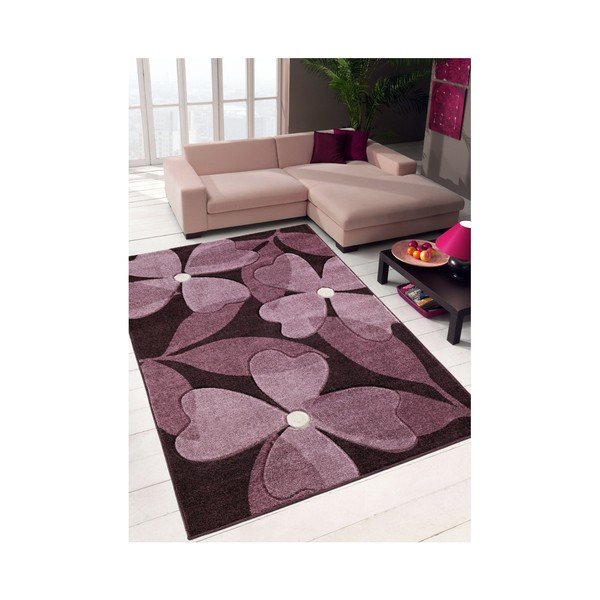 Koberec Webtappeti Intarsio Orchid, 160 x 230 cm
