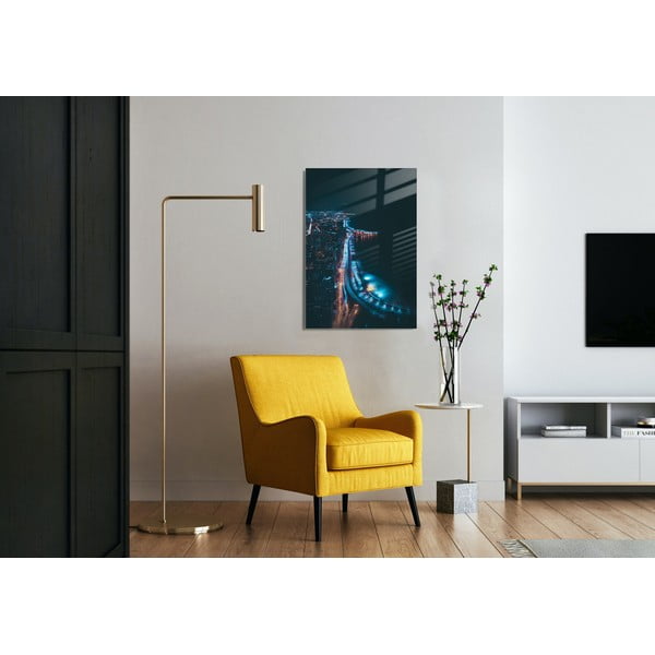 Pittura su vetro 50x70 cm Night Way - Wallity-image-1