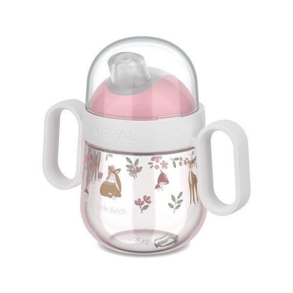 Tazza per bambini rosa chiaro in plastica 200 ml Fairy Garden – Mepal