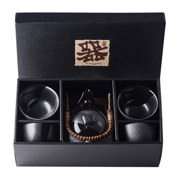 Set da tè nero Gunmetal - MIJ-image-2