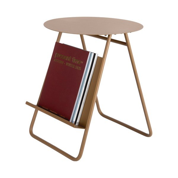 Tavolino rotondo in metallo ø 40 cm Esencia – Leitmotiv-image-2