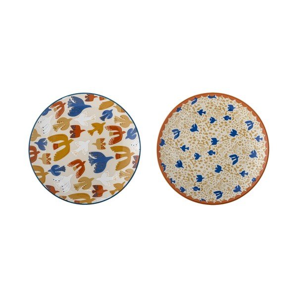 Set di piatti da dolce in gres 2 pz ø 20 cm Anniversary – Bloomingville