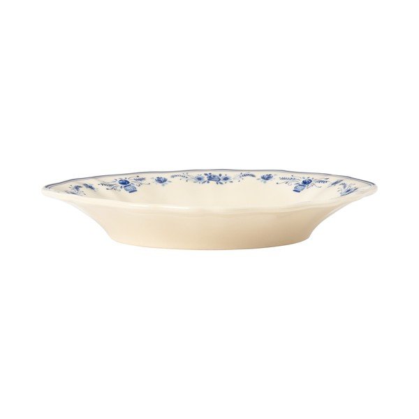 Piatto fondo blu/beige in gres ø 24,5 cm Vila – Costa Nova-image-3