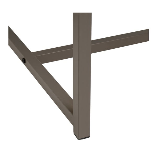 Tavolino in colore naturale 50x100 cm - Casa Selección-image-2