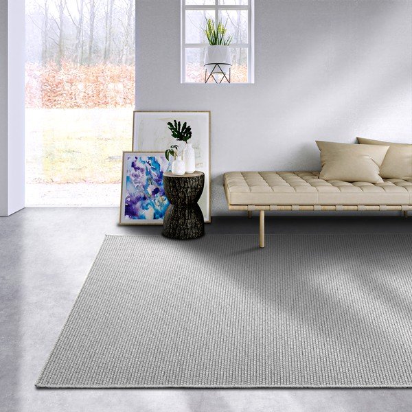 Tappeto grigio chiaro in lana 200x290 cm Charles - Villeroy&Boch-image-1