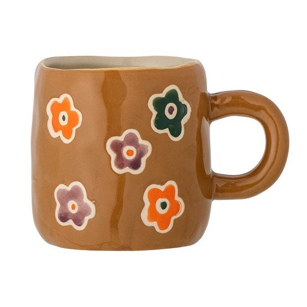 Tazza per bambini marrone in gres 130 ml Addy – Bloomingville Mini