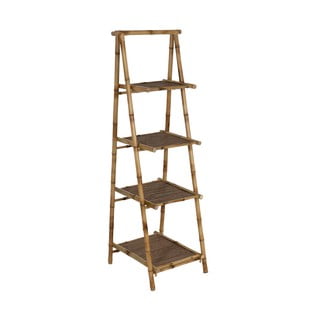 Scaffale in bambù di colore naturale 48x152x50 cm Manali - Ixia
