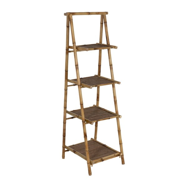 Scaffale di colore naturale in bambù 48x152x50 cm Manali – Ixia
