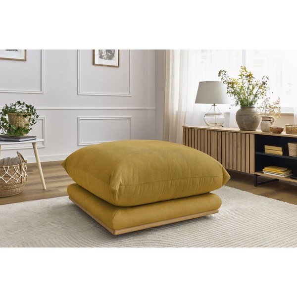 Poggiapiedi giallo Ernest – Bobochic Paris-image-1