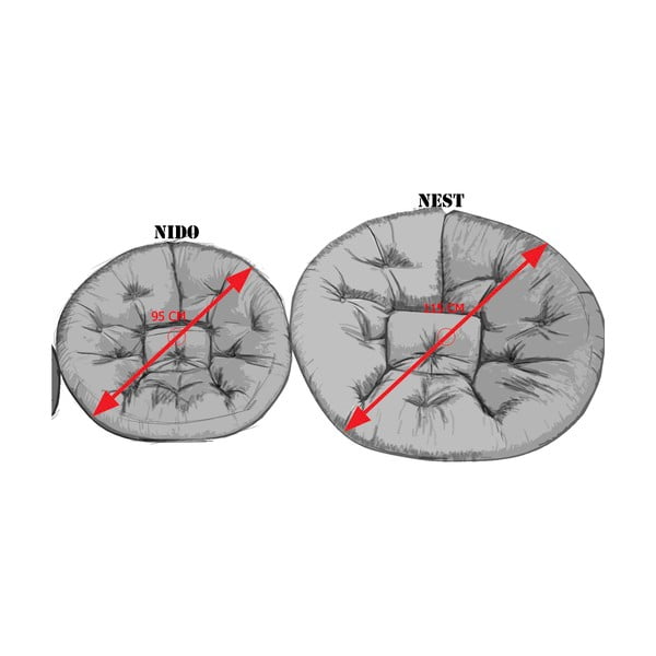 Rozkládací křesílko Karup Nest Magenta-image-3