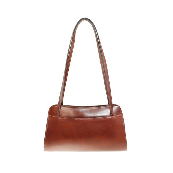 Borsa in pelle marrone Kamila - Chicca Borse