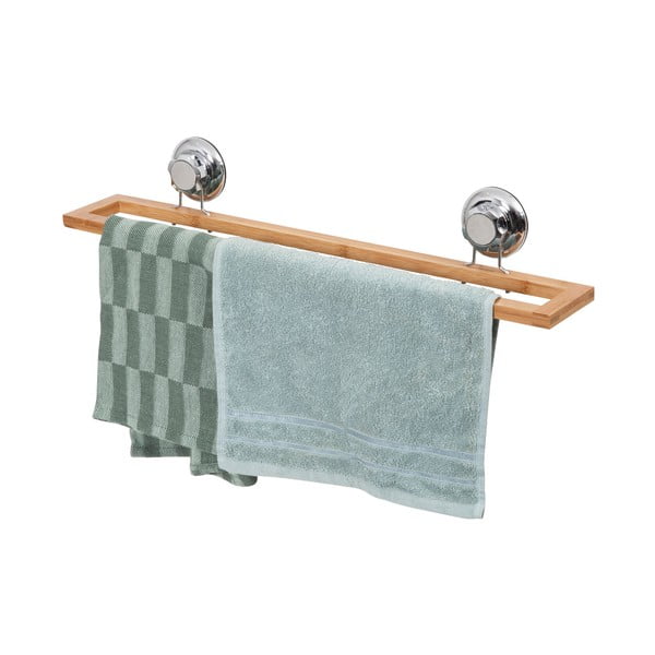 Porta asciugamani a parete in bambù Spa - Compactor-image-3
