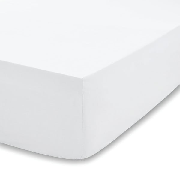 Lenzuolo bianco in cotone organico Bio, 135 x 190 cm - Bianca