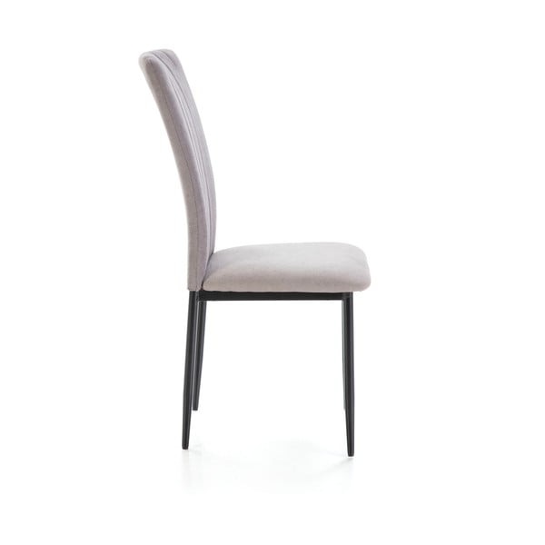 Set di sedie da pranzo grigio chiaro 4 pz Holly - Marckeric-image-2