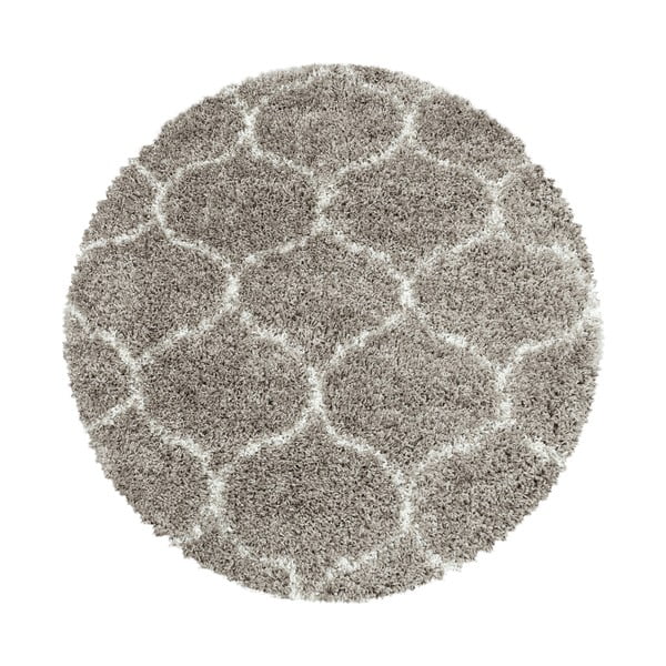 Tappeto rotondo beige ø 120 cm Salsa - Ayyildiz Carpets