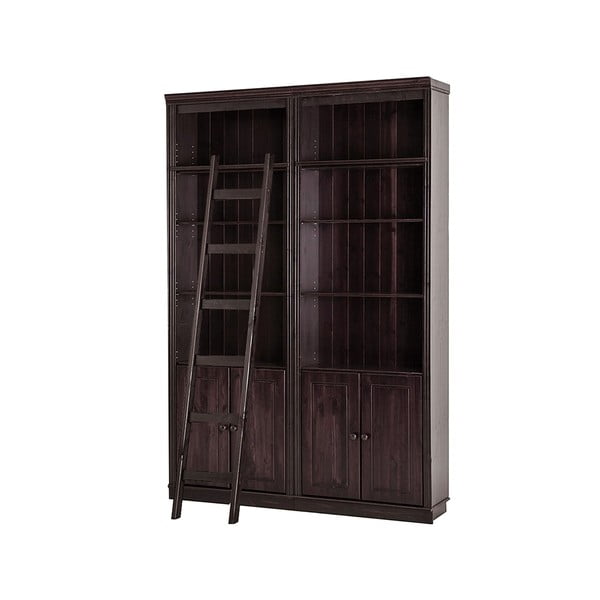 Libreria in legno di pino marrone 148x223 cm Anita - Støraa-image-2