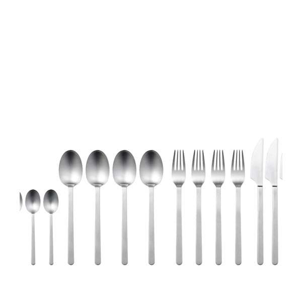 Posate argentate in acciaio inox 16 pz Norm – Gense-image-2