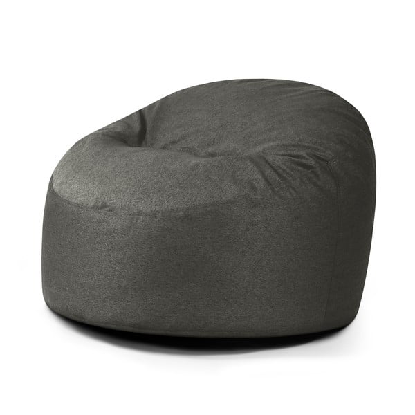 Pouf a sacco per bambini grigio scuro Om 85 – SLOWDOWN