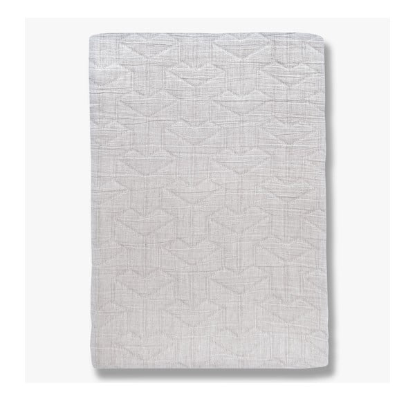 Copriletto in cotone riciclato bianco per letto matrimoniale 250x250 cm Trio - Mette Ditmer Denmark