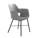 Sedia da pranzo Wrestler grigia Whistler - Unique Furniture