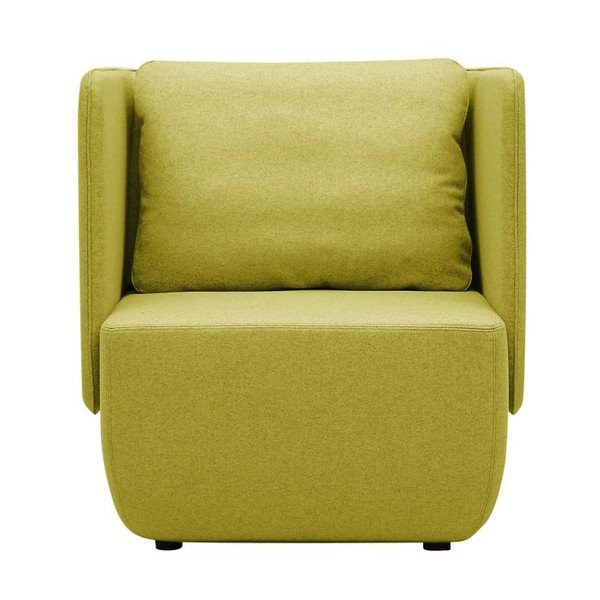 Poltrona gialla bassa Opera - Softline