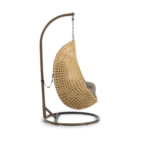 Sedia da giardino sospesa con supporto Cira - Kave Home-image-2