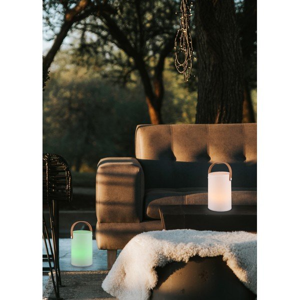 Apparecchio solare a LED per esterni con telecomando (altezza 21 cm) Aruba - Trio-image-1