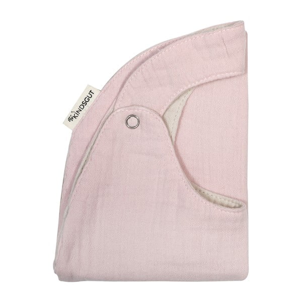 Bavaglino in mussola rosa Oslo - Kindsgut-image-3