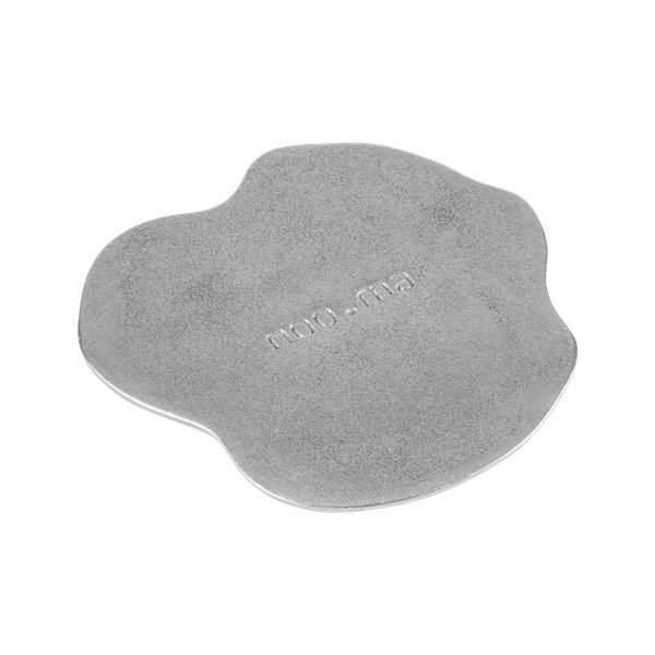 Set di sottobicchieri argentati in metallo 4 pz Plama – noo.ma-image-4