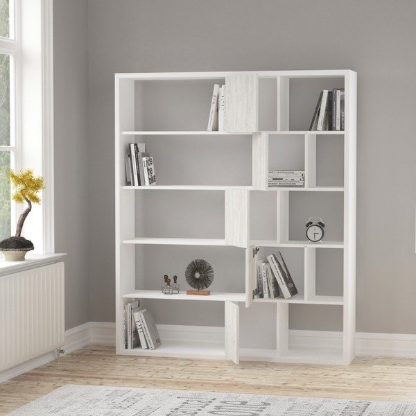 Libreria bianca Roscoetoo White - Decortie-image-2