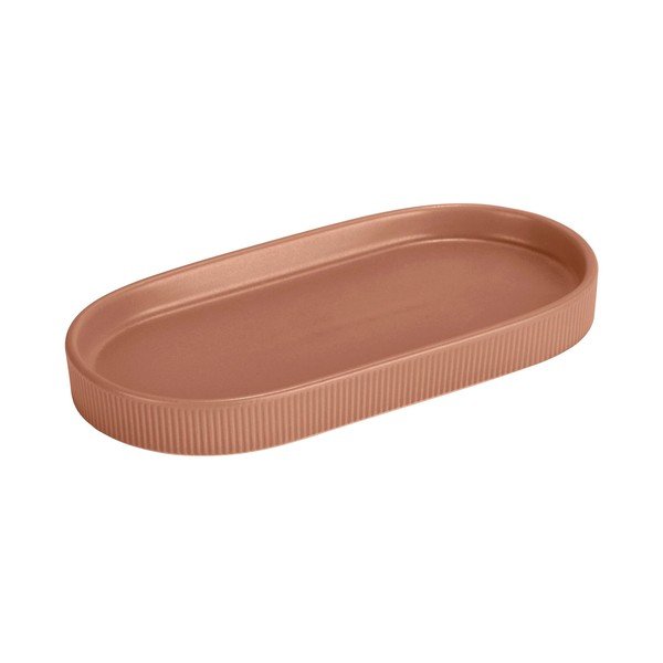 Organizer da bagno marrone in ceramica Fablo – Wenko