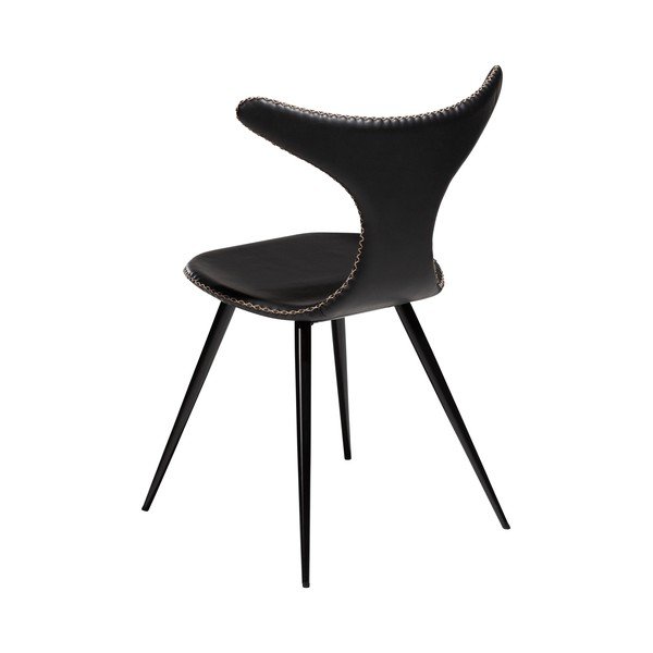 Sedia in similpelle nera DAN-FORM Danimarca Dolphin - DAN-FORM Denmark-image-2